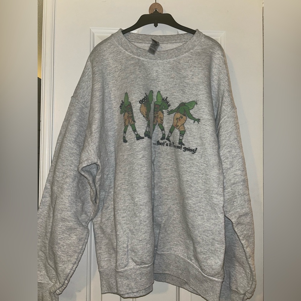 Grinch woman’s sweater Gilden brand unisex large